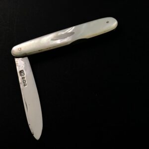 Shadow pocket fruit knife by Atkin Brothers, 1887