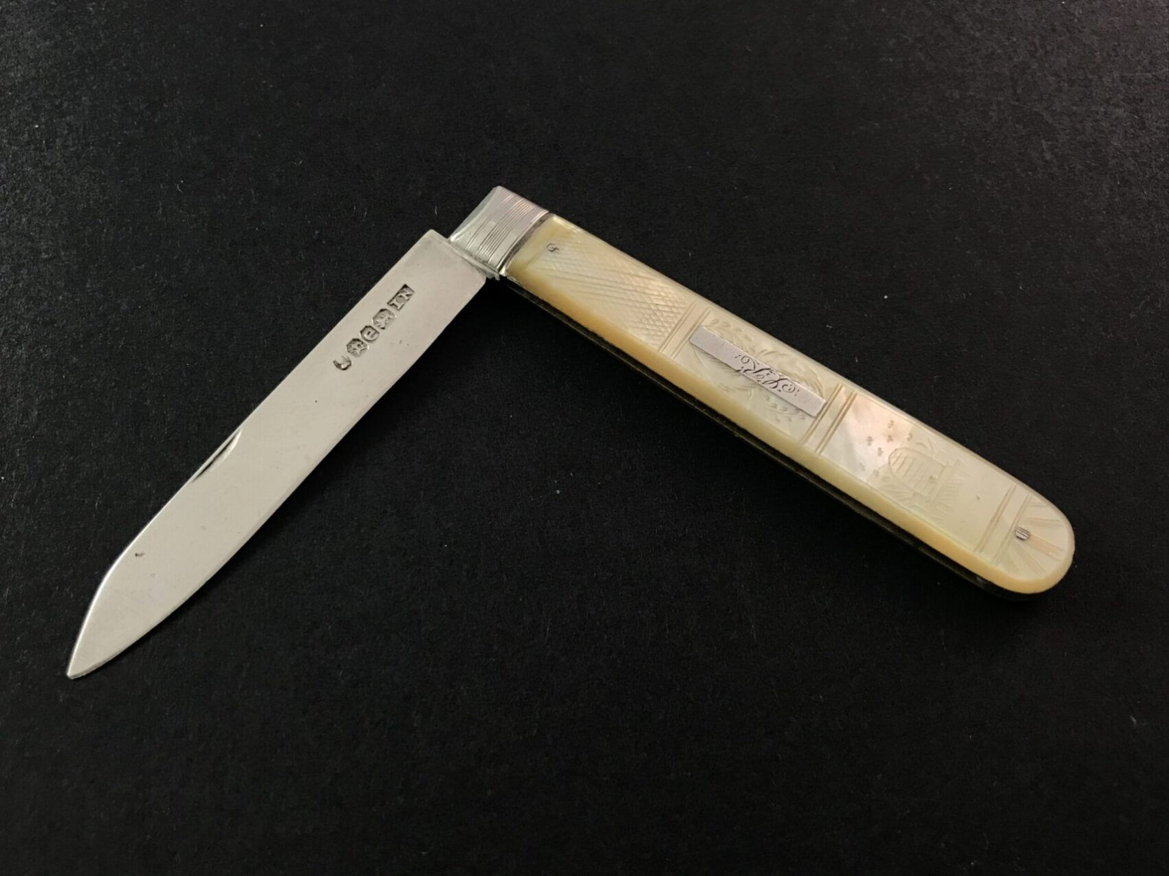 Joseph Nowill pocket fruit knife, 1828