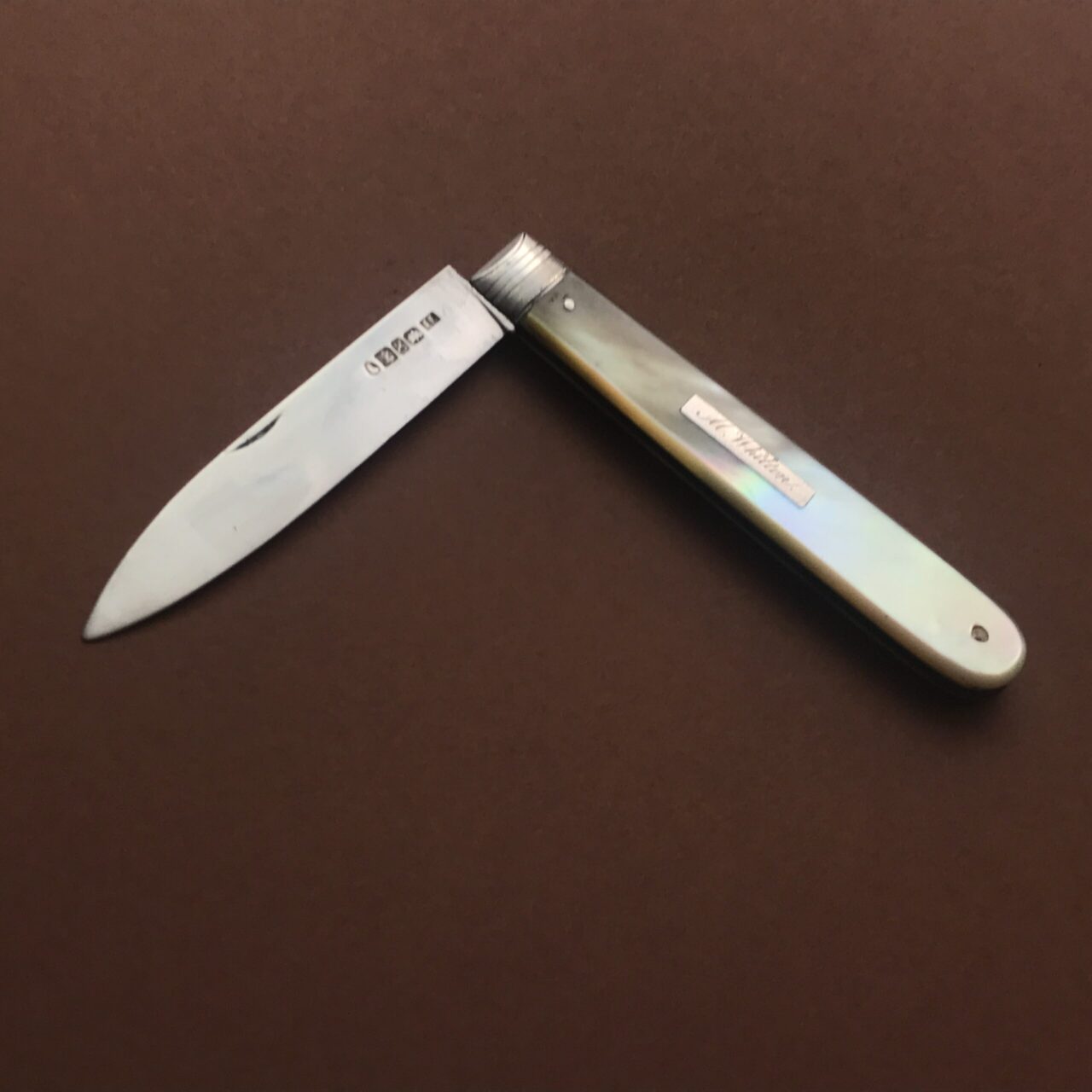 Superb pocket fruit knife by Joseph Law, 1830 - Image 8