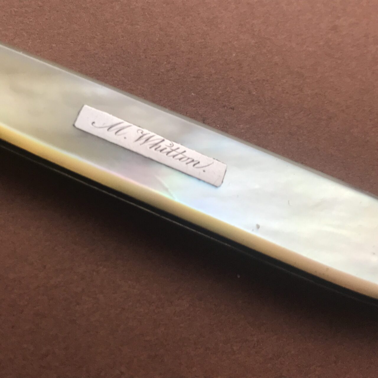 Superb pocket fruit knife by Joseph Law, 1830 - Image 6