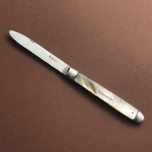 George III pocket fruit knife, 1817
