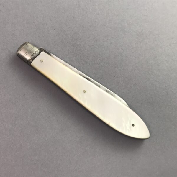 Pocket Fruit knife by Arthur Staniforth of Sheffield, 1915 - Image 7