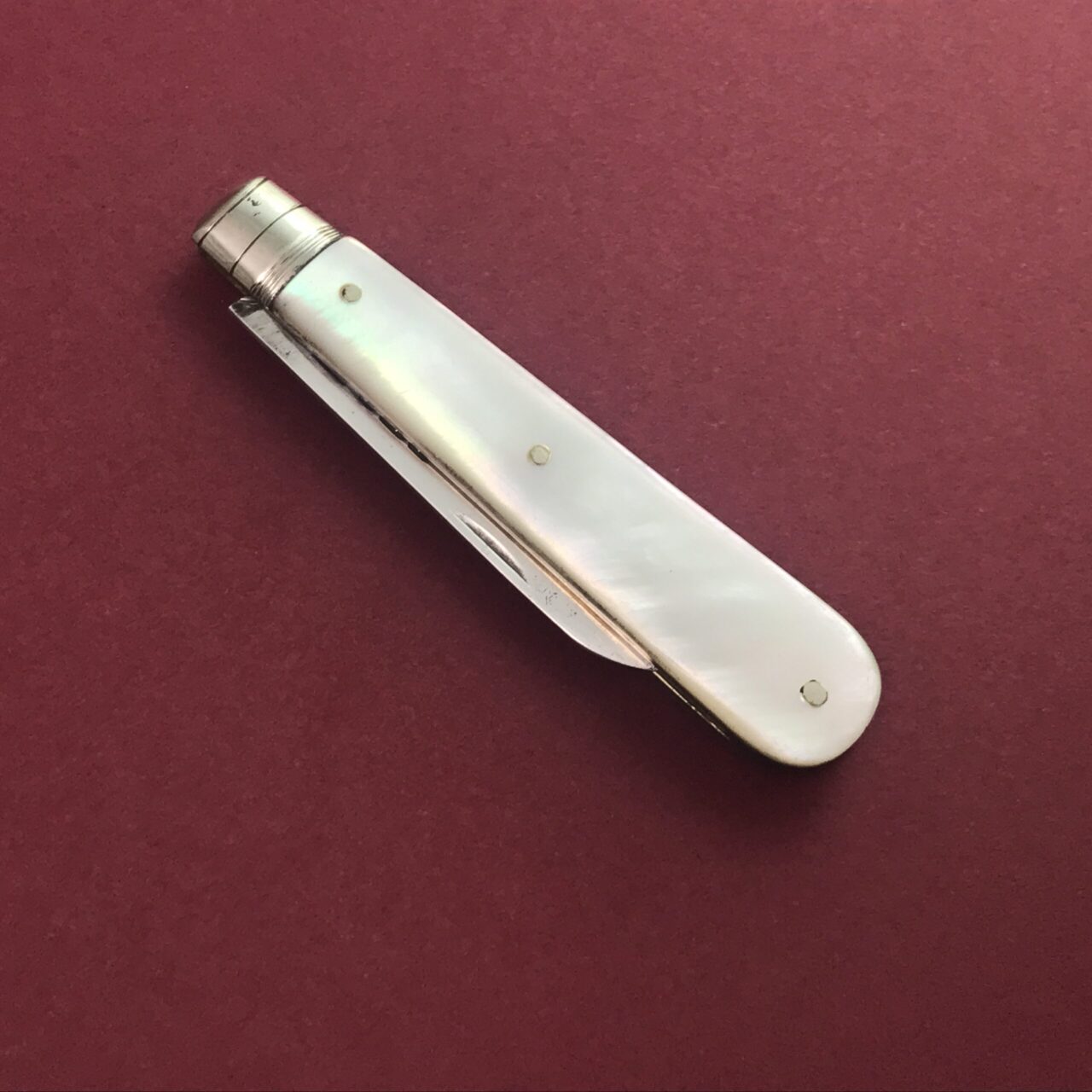 Willliam Needham ‘Cobble-carved’ Pocket Fruit Knife, 1911