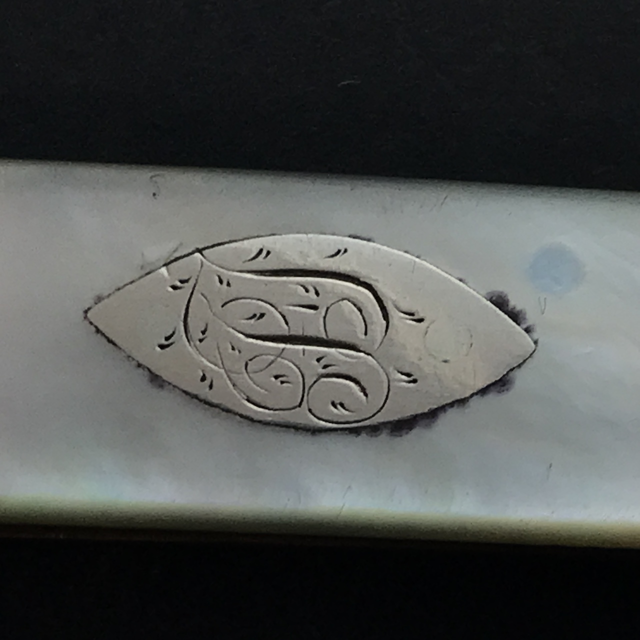 George III pocket fruit knife 1805 - Image 5