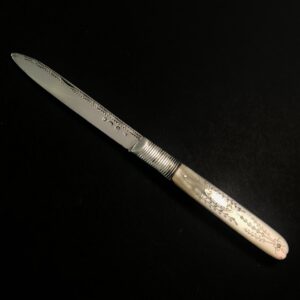 Pocket Fruit Knife by Samuel Kirkby of Sheffield, 1822