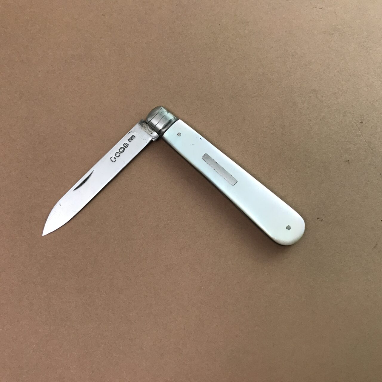 William Needham pocket fruit knife with commemorative hallmark, 1934 - Image 6