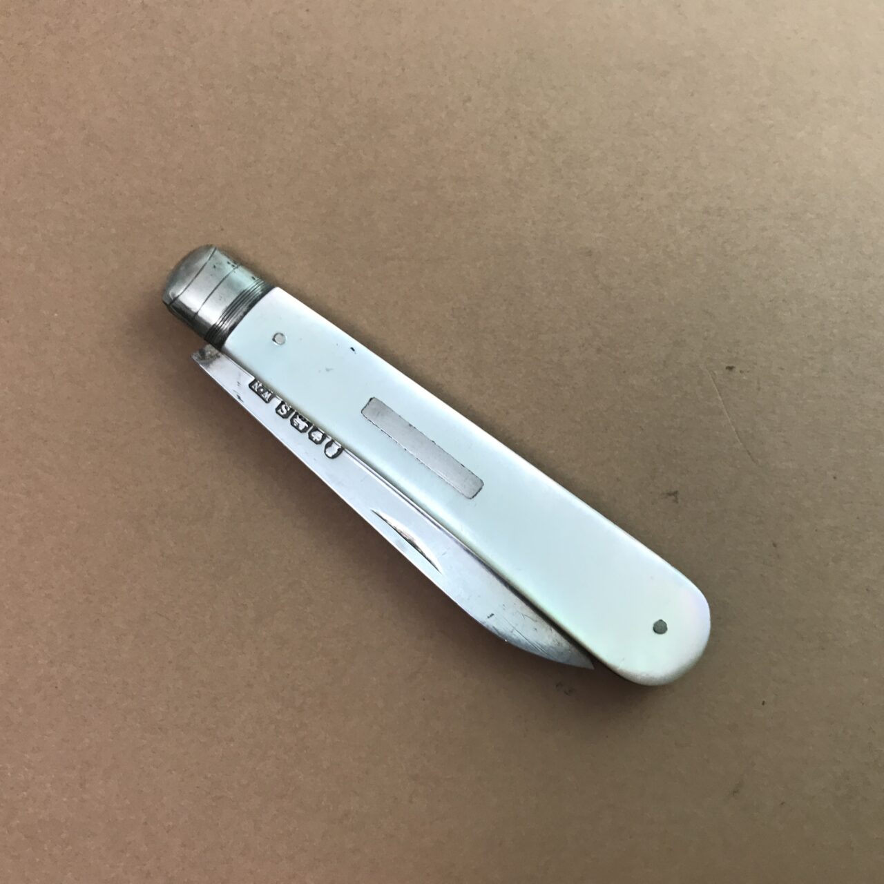William Needham pocket fruit knife with commemorative hallmark, 1934 - Image 4