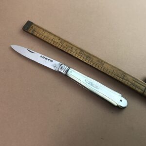 James Fenton pocket fruit knife, 1863