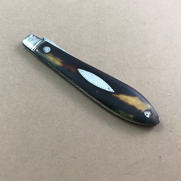 Georgian wharncliffe-bladed pocket fruit knife probably by Joseph Rodgers, c.1797 - Image 2
