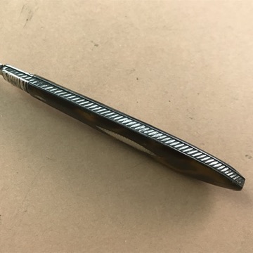 Georgian wharncliffe-bladed pocket fruit knife probably by Joseph Rodgers, c.1797 - Image 5