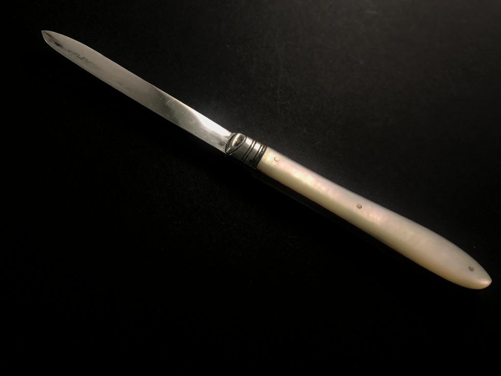 Walker & Hall pocket fruit knife, 1895 - Image 4