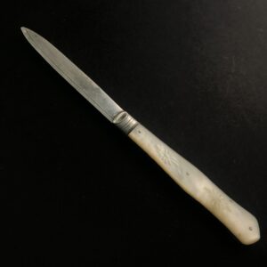 Superb pocket fruit knife with an unregistered Sheffield maker’s mark, 1870