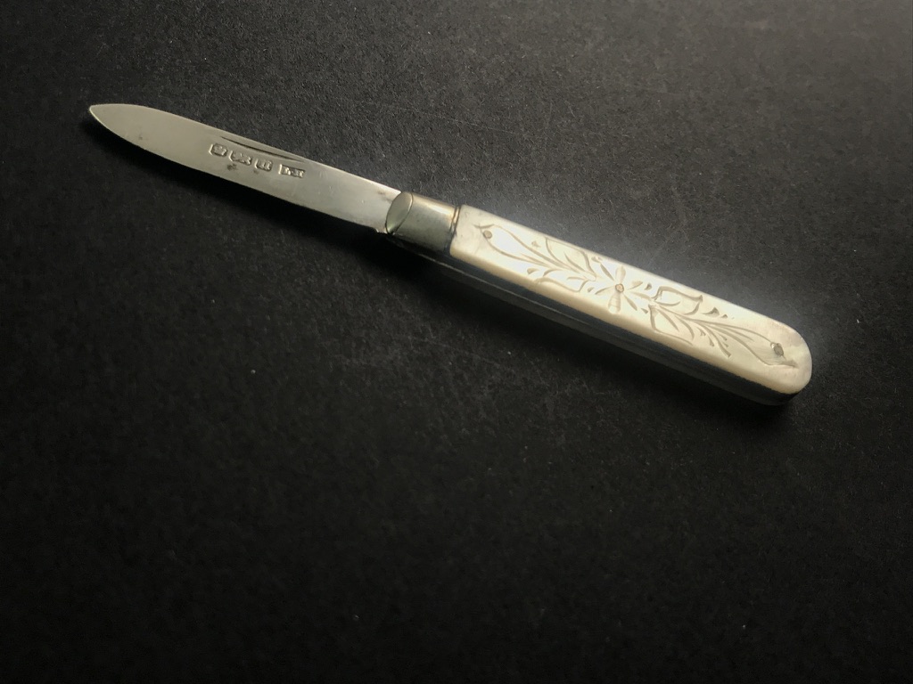 Leopold Heinzmann pocket fruit knife, 1912 - Image 2