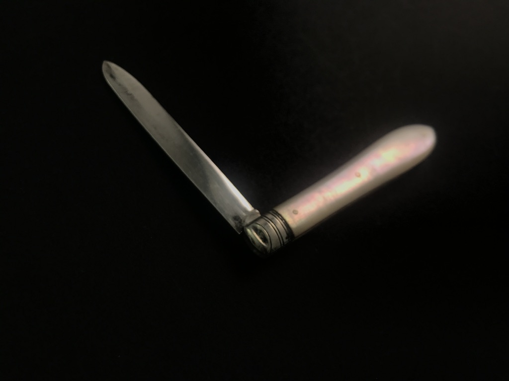 Walker & Hall pocket fruit knife, 1895 - Image 8