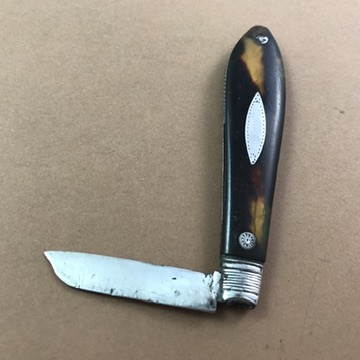 Georgian wharncliffe-bladed pocket fruit knife probably by Joseph Rodgers, c.1797 - Image 13