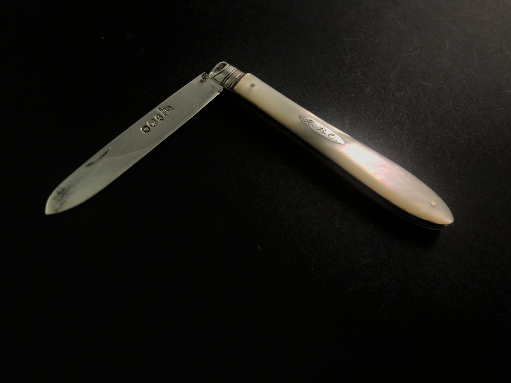 Arthur Staniforth Pocket Fruit knife, 1915