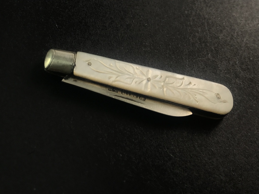 Leopold Heinzmann pocket fruit knife, 1912 - Image 7